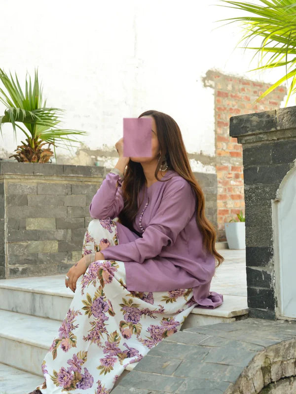 JENTRE 2PC ( PRINTED FARSHI SHALWAR )