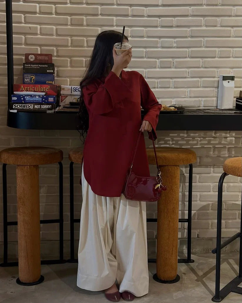 Crimson Classic Co-ord