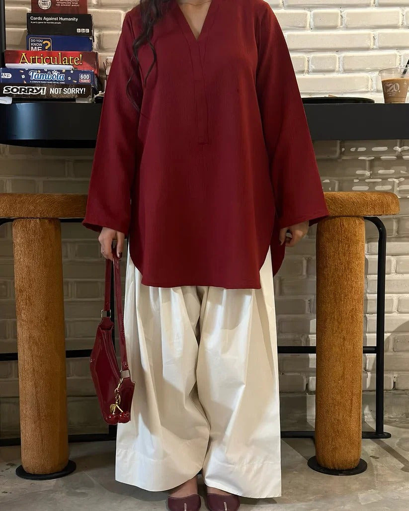 Crimson Classic Co-ord