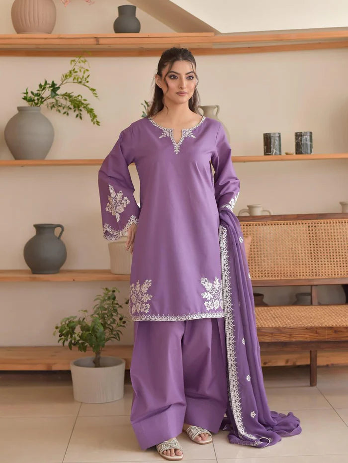 ANAR LAWN 3PC ( FARSHI SHALWAR )